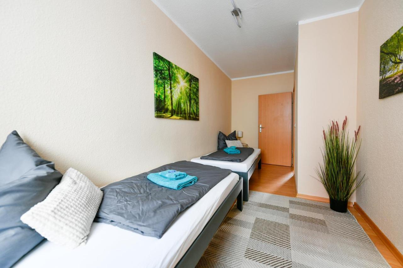 Fuerst-Pueckler-Apartment_Bis 6 Personen_Waschmaschine_Kueche_2X Parkplaetze_Terrasse_Netflix Котбус Екстериор снимка